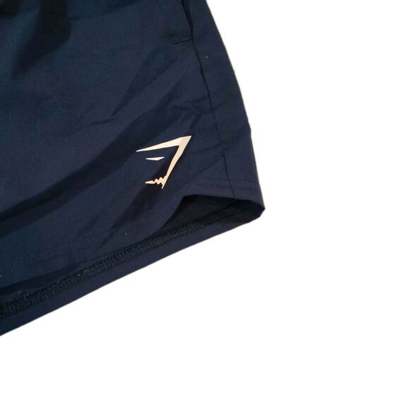 Gymshark 2 Pair Running Athletic Shorts Women's Size Small Blue & Gray - Picture 4 of 5